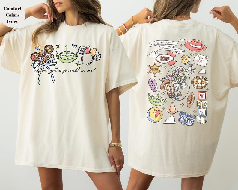 Camiseta de Toy Story de Disney, Camiseta "Tienes un amigo en mí", Camiseta de Toy Story de Disney World, Camiseta familiar de Toy Story de Disney, Camiseta de viaje a Disney, Toy Story imagen 3