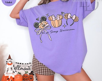 Comfort Colors Disney Halloween Shirt,Not So Scary Halloween Shirt,Disney World Shirt, Disney Trip Shirt,Disney Characters Tee,Halloween Tee