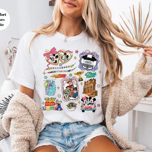 Camiseta de Disney Hollywood Studios, camiseta de Mickey y sus amigos, camiseta de Hollywood Studios, camiseta de vacaciones familiares de Disney, camiseta de colores cómodos, camiseta de Disneyworld imagen 4