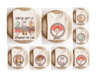 Retro Disney Toy Story Shirt, Pixar Day Tee, Sheriff Woody Shirt, Jessie Shirt, Buzz Shirt, Lightyear Shirt, Matching Family Toy Story Shirt