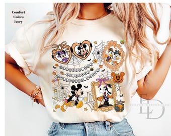 Vintage Mickey's Not So Scary Halloween Party 2025 Shirt,Mickey And Friends Halloween Shirt, Halloween Family Shirt,Disney Halloween Shirt