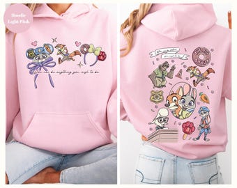 Zootopia Sweatshirt, Judy Hopps Nick Wilde Sweatshirt, Zootopia Friends Sweatshirt, Disney Zootopia Hoodie,Disney Vacation  Sweatshirt