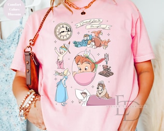 Disney Peter Pan Shirt,Disney Peter Pan Characters Shirt,Comfort Colors Tee,Disneyland Family Trip Shirt,Disney Tinkerbell Shirt, Tinker Bel