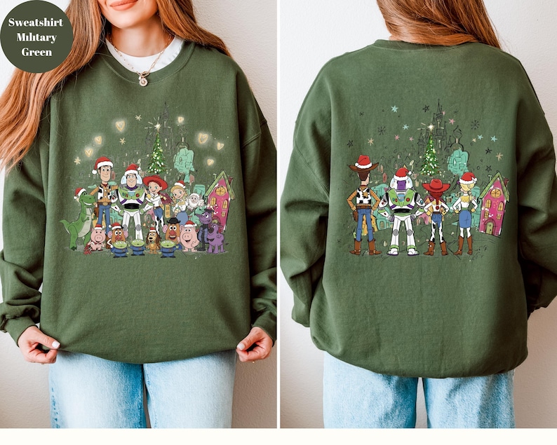Sudadera de Toy Story, sudadera con capucha de Toy Story de Disneyworld, sudadera de regalo de Toy Story, sudadera con capucha de Woody y Buzz Lightyear, sudadera con capucha de Toy Story de Disney World imagen 5