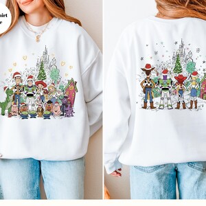 Sudadera de Toy Story, sudadera con capucha de Toy Story de Disneyworld, sudadera de regalo de Toy Story, sudadera con capucha de Woody y Buzz Lightyear, sudadera con capucha de Toy Story de Disney World imagen 3