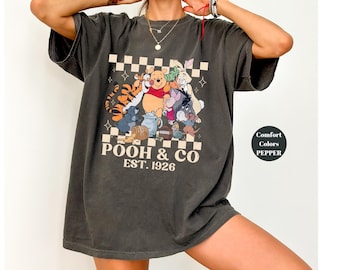 Vintage Winnie the Pooh Honey Co shirt,Winnie The Pooh And Friends ,WDW Disneyland trip shirt, Family trip shirts,Disney Vacation 2025 Shirt