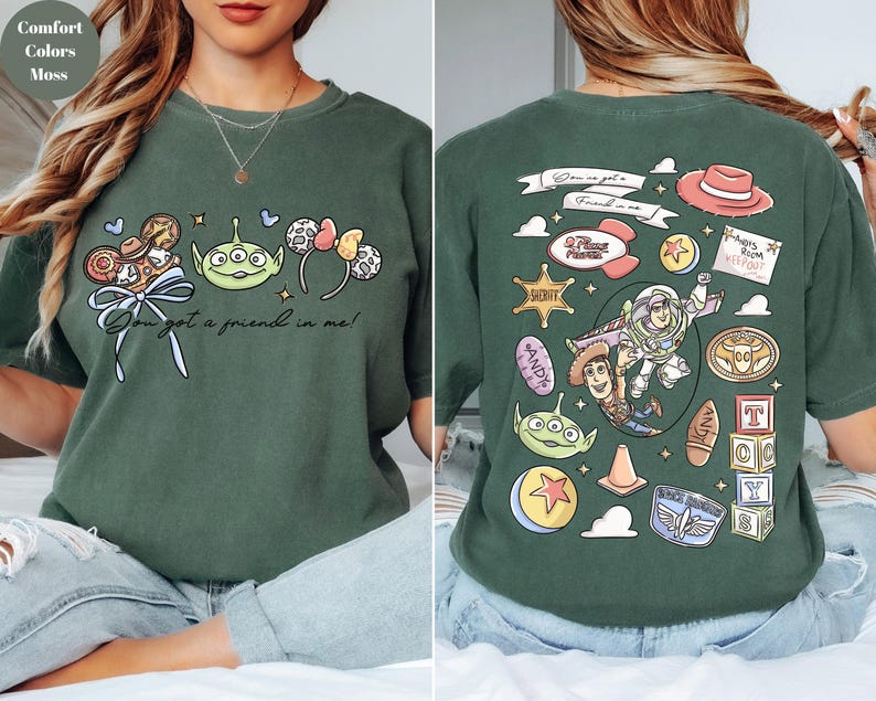 Camiseta de Toy Story de Disney, Camiseta "Tienes un amigo en mí", Camiseta de Toy Story de Disney World, Camiseta familiar de Toy Story de Disney, Camiseta de viaje a Disney, Toy Story imagen 4