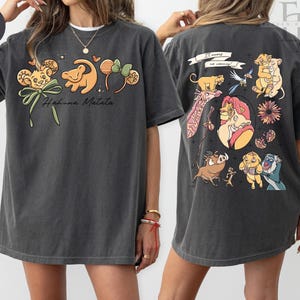 Comfort Colors Hakuna Matata Shirt ,Animal Kingdom Shirt, Disneyworld Shirt, Magic Kingdom Tee, Lion King Shirt, Disney Simba and Nala Shirt image 3