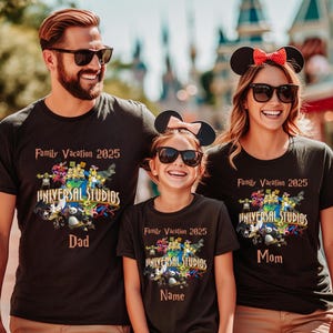 Universal Studios 2025 Shirt, Universal Studios Family Shirts,Universal Studios Group shirt,Universal Studios Trip Shirt,Family Vacation Tee