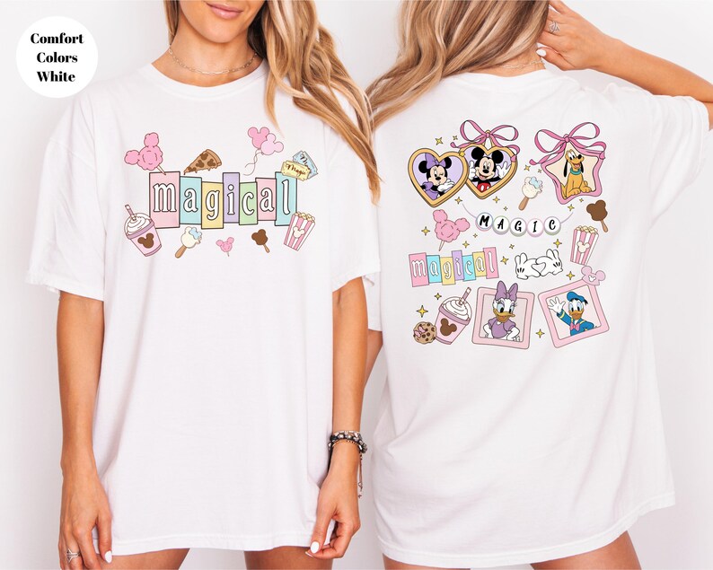 Disney Magical Shirt ,Comfort Colors Shirt, Disney Shirt, Magical Castle Shirt,Disneyland Magic Shirt, Disney Shirt,Disney Tee, afbeelding 6