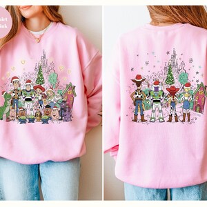 Sudadera de Toy Story, sudadera con capucha de Toy Story de Disneyworld, sudadera de regalo de Toy Story, sudadera con capucha de Woody y Buzz Lightyear, sudadera con capucha de Toy Story de Disney World imagen 2
