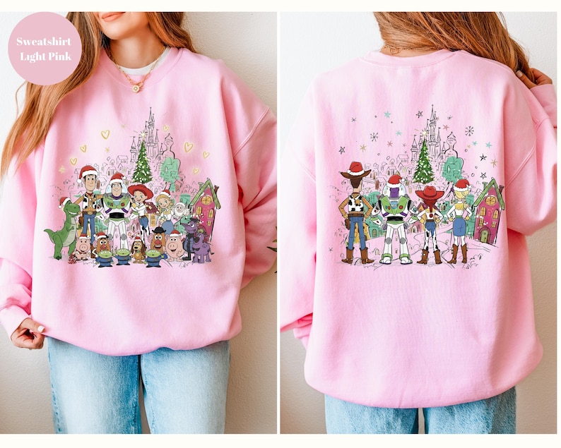 Sudadera de Toy Story, sudadera con capucha de Toy Story de Disneyworld, sudadera de regalo de Toy Story, sudadera con capucha de Woody y Buzz Lightyear, sudadera con capucha de Toy Story de Disney World imagen 2