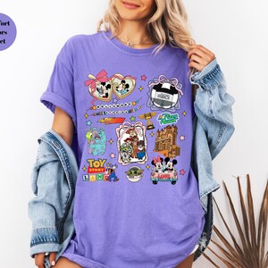 Camiseta de Disney Hollywood Studios, camiseta de Mickey y sus amigos, camiseta de Hollywood Studios, camiseta de vacaciones familiares de Disney, camiseta de colores cómodos, camiseta de Disneyworld imagen 7