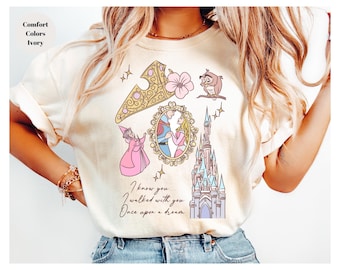 Aurora Princess Shirt,Sleeping Beauty Shirt, Vintage Disney Princess Tee,Disney Princess Tee,Disney Girl Trip Shirt, Disney Aurora Tee