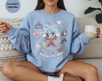 Sudadera de la película Fantasmic de Disney, sudadera de Mickey El Hechicero de Fantasía, sudadera con capucha Fantasmic, sudadera familiar de viaje a Disney