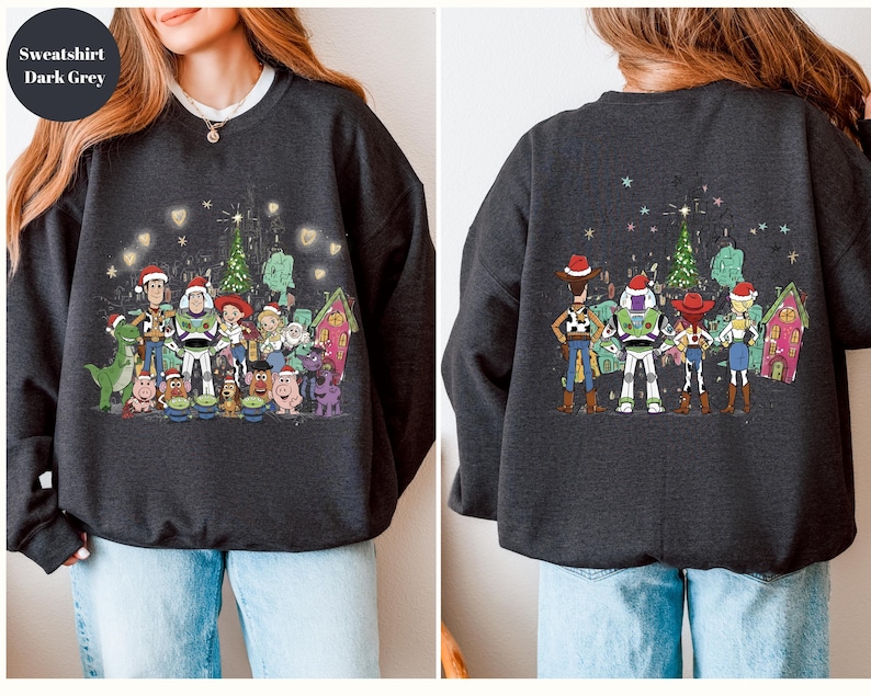 Sudadera de Toy Story, sudadera con capucha de Toy Story de Disneyworld, sudadera de regalo de Toy Story, sudadera con capucha de Woody y Buzz Lightyear, sudadera con capucha de Toy Story de Disney World imagen 6
