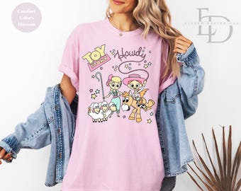 Comfort Colors Toy Story Howdy Shirt,Toy Story characters Shirt,Disney Tee,Disney Trip Shirt,Walt Disney World Tee,Disney Toy Story Friends