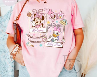 Camiseta Comfort Colors Minnie y Daisy Mejores Amigas para Siempre, Camiseta para Viaje de Chicas, Camiseta a Juego para la Familia, Camiseta del Reino Mágico, Camiseta de Disney World,