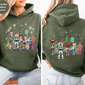 Sudadera de Toy Story, sudadera con capucha de Toy Story de Disneyworld, sudadera de regalo de Toy Story, sudadera con capucha de Woody y Buzz Lightyear, sudadera con capucha de Toy Story de Disney World imagen 1