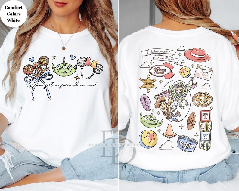 Camiseta de Toy Story de Disney, Camiseta "Tienes un amigo en mí", Camiseta de Toy Story de Disney World, Camiseta familiar de Toy Story de Disney, Camiseta de viaje a Disney, Toy Story imagen 6