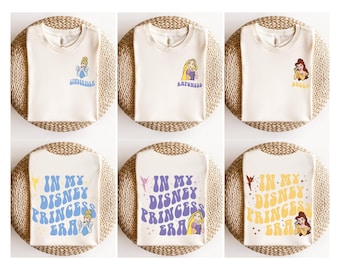 In My Disney Princess Era Shirt, Disney Princess Characters Shirt, Disney Girl Trip Shirt, Disneyland Shirt, Disney Princess Matching Tee,