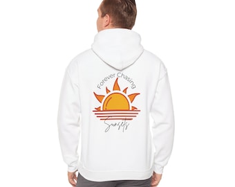 Chasing Sunsets Cozy Unisex Heavy Blend™ Hooded Sweatshirt