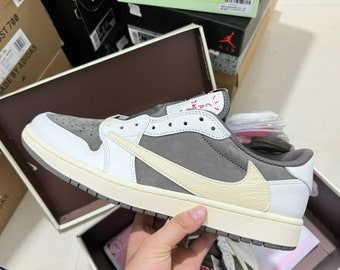 Jordan 1 Braun Weiß Mokka