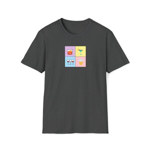 WINE TSHIRT | Premium Tshirt | Party Tee Shirt | Wine Lovers Gift | Beautiful Soft Cotton Unisex Fun Casual Nightout Comfortable Tshirt Dark Heather