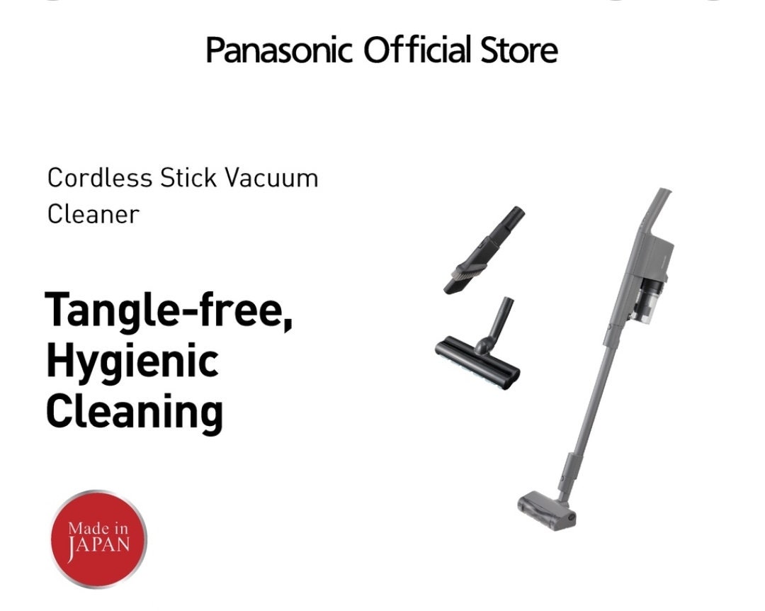 Panasonic Cordless Stick Vacuum Cleaner Etsy