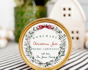 Christmas Homemade Gift Tags DIY Christmas Cookies Tag, Homemade Tag, Bake Goods Label, Christmas Jam Label, Peppermint Bark Tag, Fudge Tag