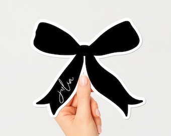 Bow Christmas Gift Tags, Bow Shaped Tag, Printable Bow Place Card, Holiday Favor Tag, Bow Place Card, Holiday Gift Label, Bow Tag