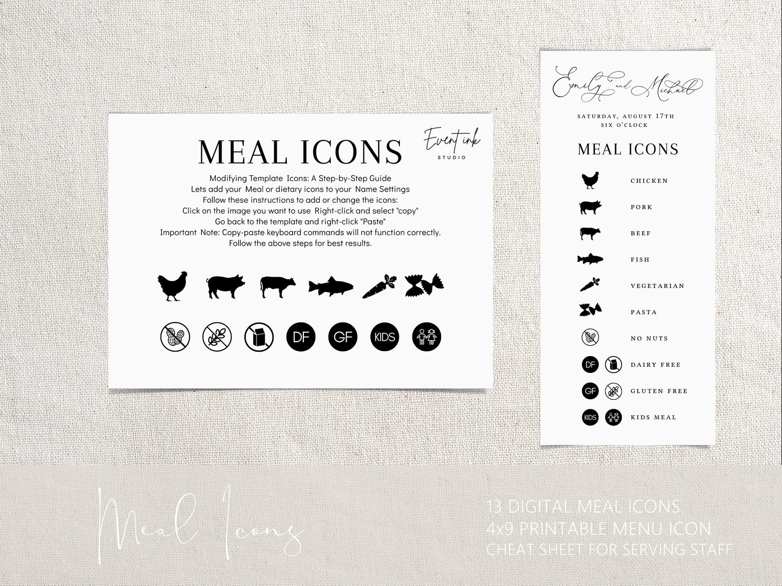 Wedding Name Setting Cards Name - Il 1588xN.5637822192 Ckt3 