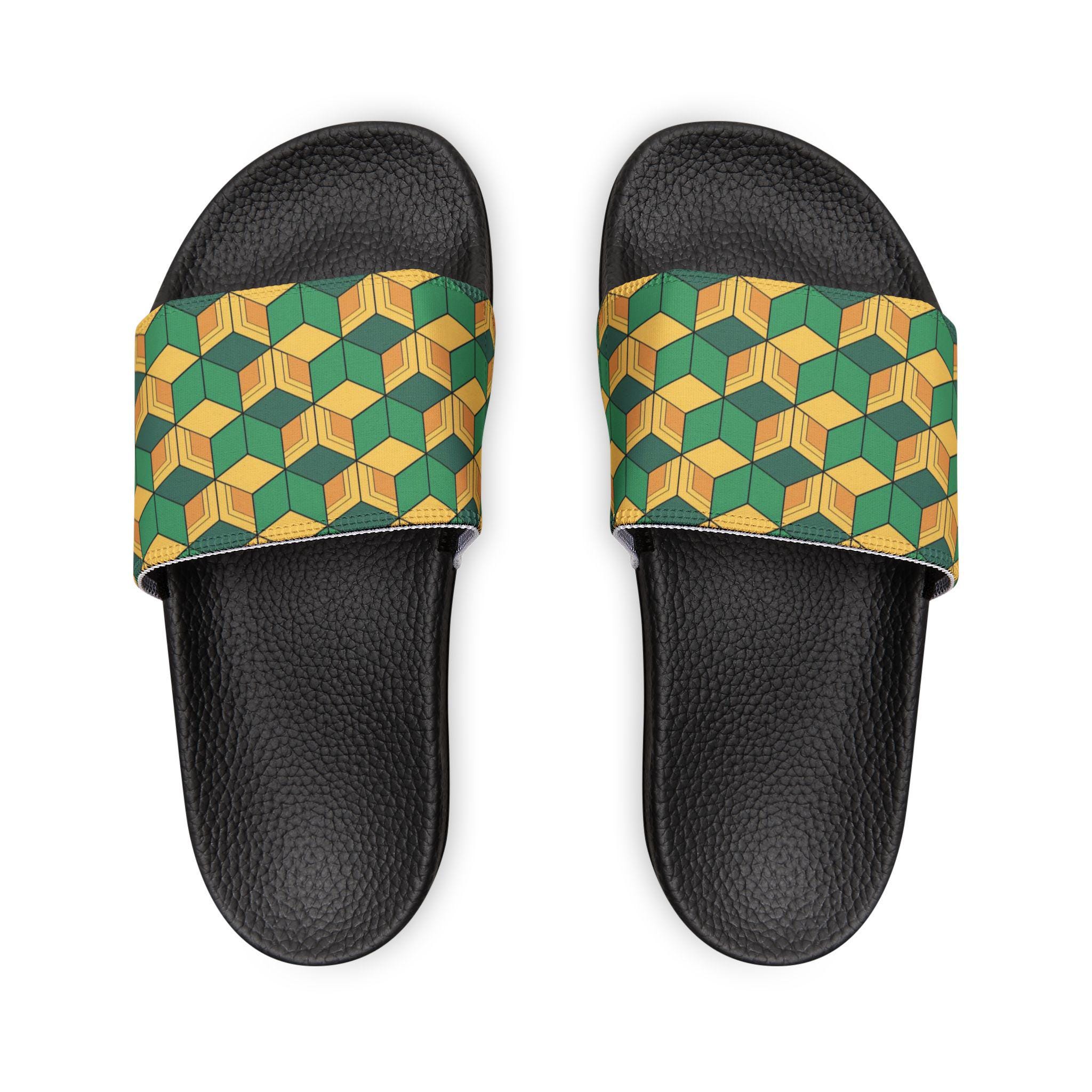 Berserk Manga Soccer Slides Flip Flop Adult Sandals Atsuko Japan Gamer Men Sz 9 Footwear | Atsuko main image 2