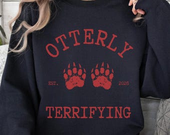 Custom Otterly Terrifying - Personalize Est. Year Shirt