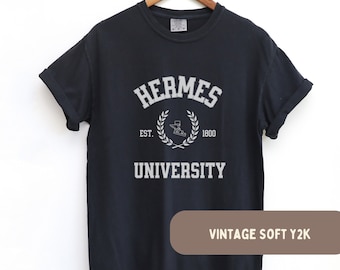 Unisex Hermes University Greek God Ultra Soft Vintage Tee