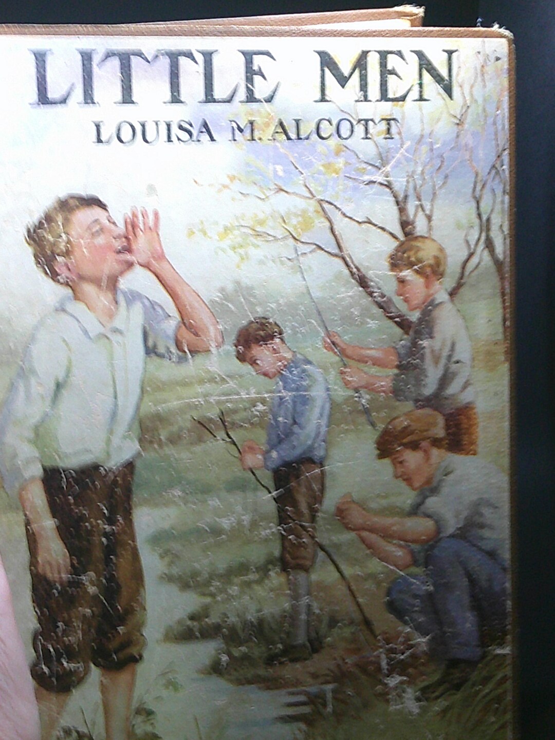 Vintage Edition "little Men" by Louisa May Alcott - Etsy