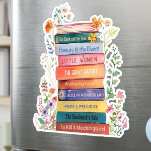 Lieblingsbücher Aufkleber personalisiert, Wasserdichter Kindle Aufkleber mit personalisiertem Bücherregal, Bookstagram Booktok Bookish Geschenk für Leseratte