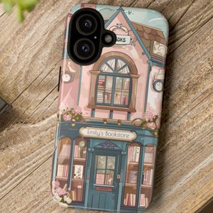 Personalized Bookstore Phone Case: Library Phone Cover