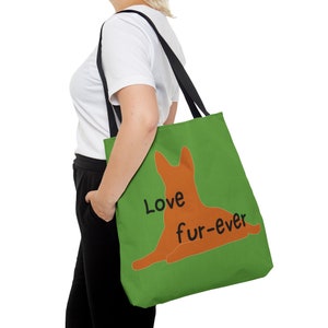German Shepherd Tote Bag (AOP)
