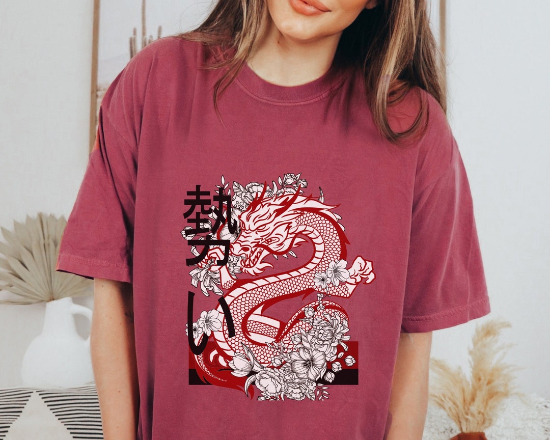 トップス tatsu Tatsu Unisex Tee, Oriental Graphic Shirt, Asian Art Top, Japanese