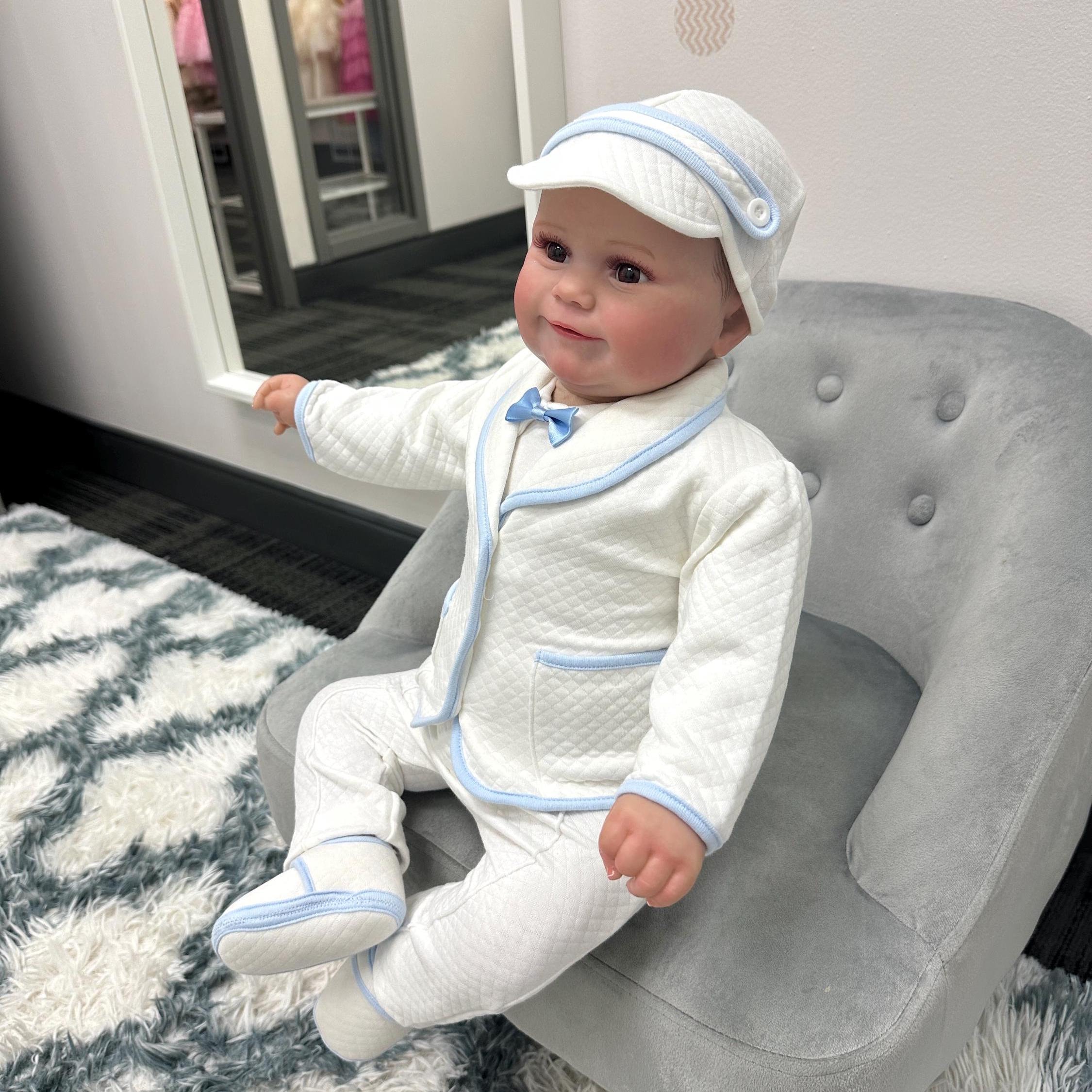 Cradle Ceremony Dress Purple Baby Boy Outfit Paithani Baby Boy