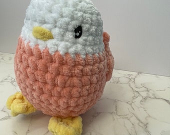 Super Soft Handmade Large Budgie Bird Stuffy