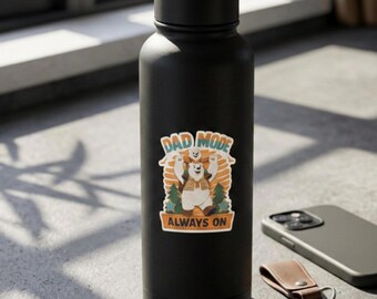 Dad Mode Always On sticker | Kiss-cut vinyl sticker