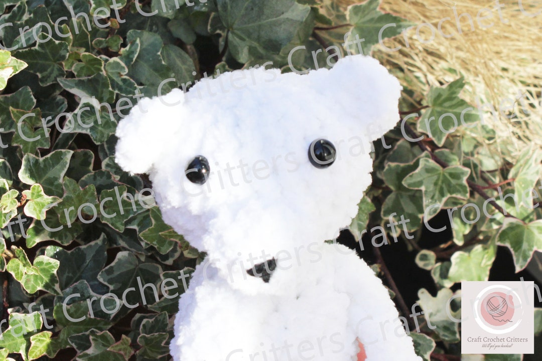 PDF Polar Bear Crochet Pattern Available in US and UK Terms Tutorial - Etsy