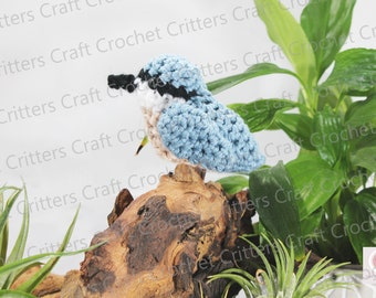 Nuthatch Garden Bird Crochet Pattern