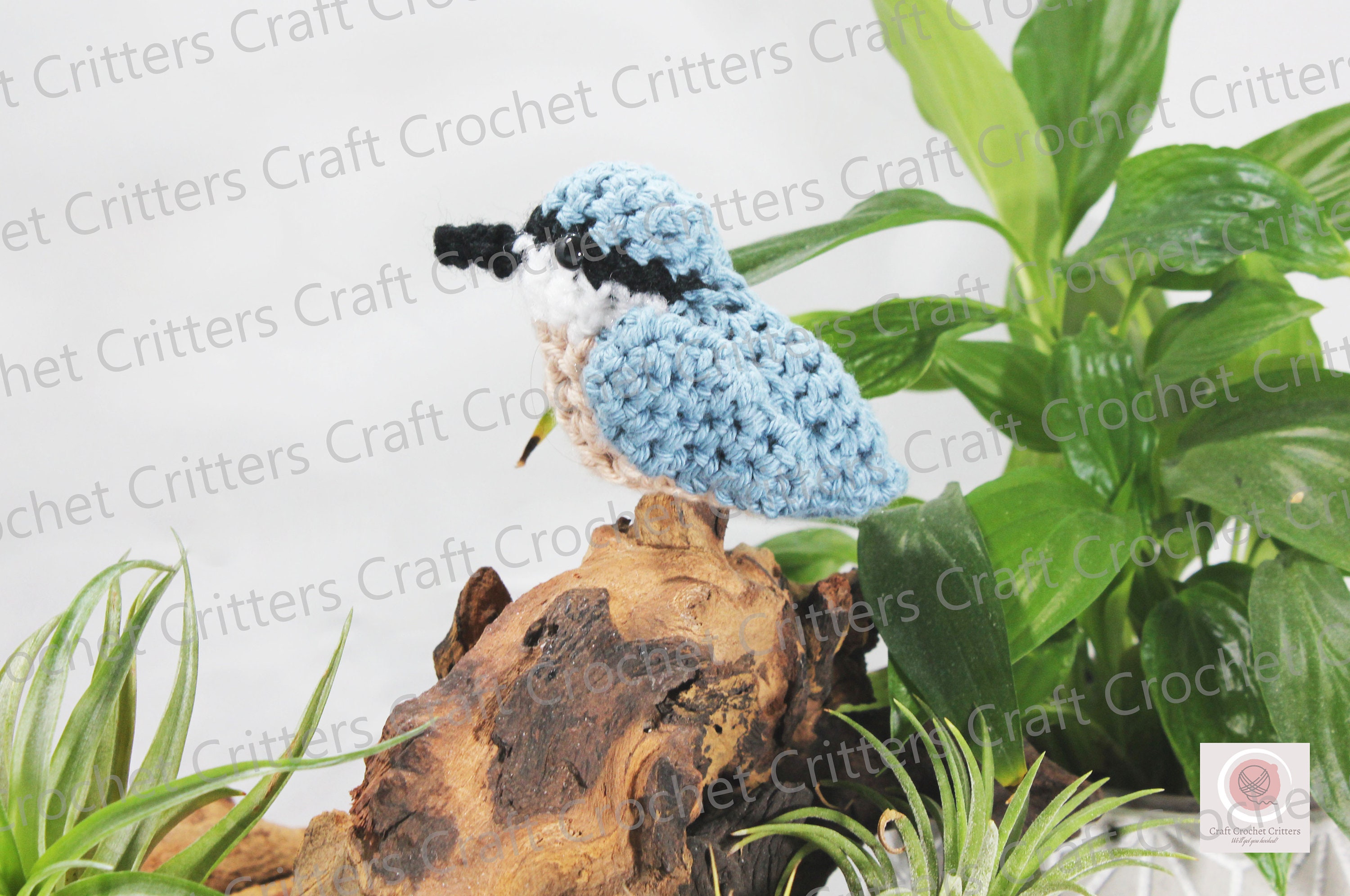 Animal Crochet Kit. Woodland Crafting. Blue Tit Bird Advanced Kit. Garden  Lovers Gift. Rosa Blue Tit Crochet Pattern by Wool Couture -  Sweden