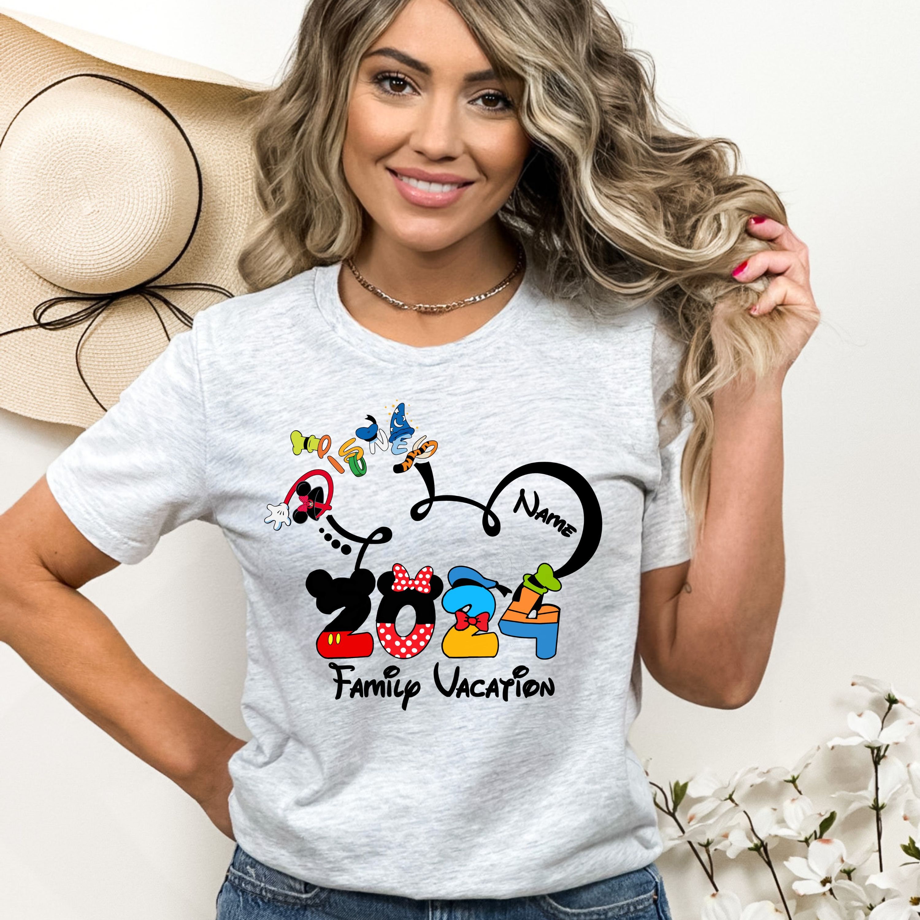 Custom Disney Trip Family 2024 Shirt, Family Disney Vacation Shirt, Disney