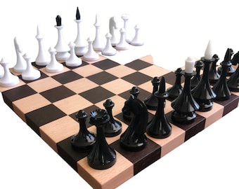 Vintage Plastik gewichtetes Souvenirschach - Kievplastmass, Erstaunliches Schach, Rotes Schach, Geschenkidee, neue Schachfiguren,