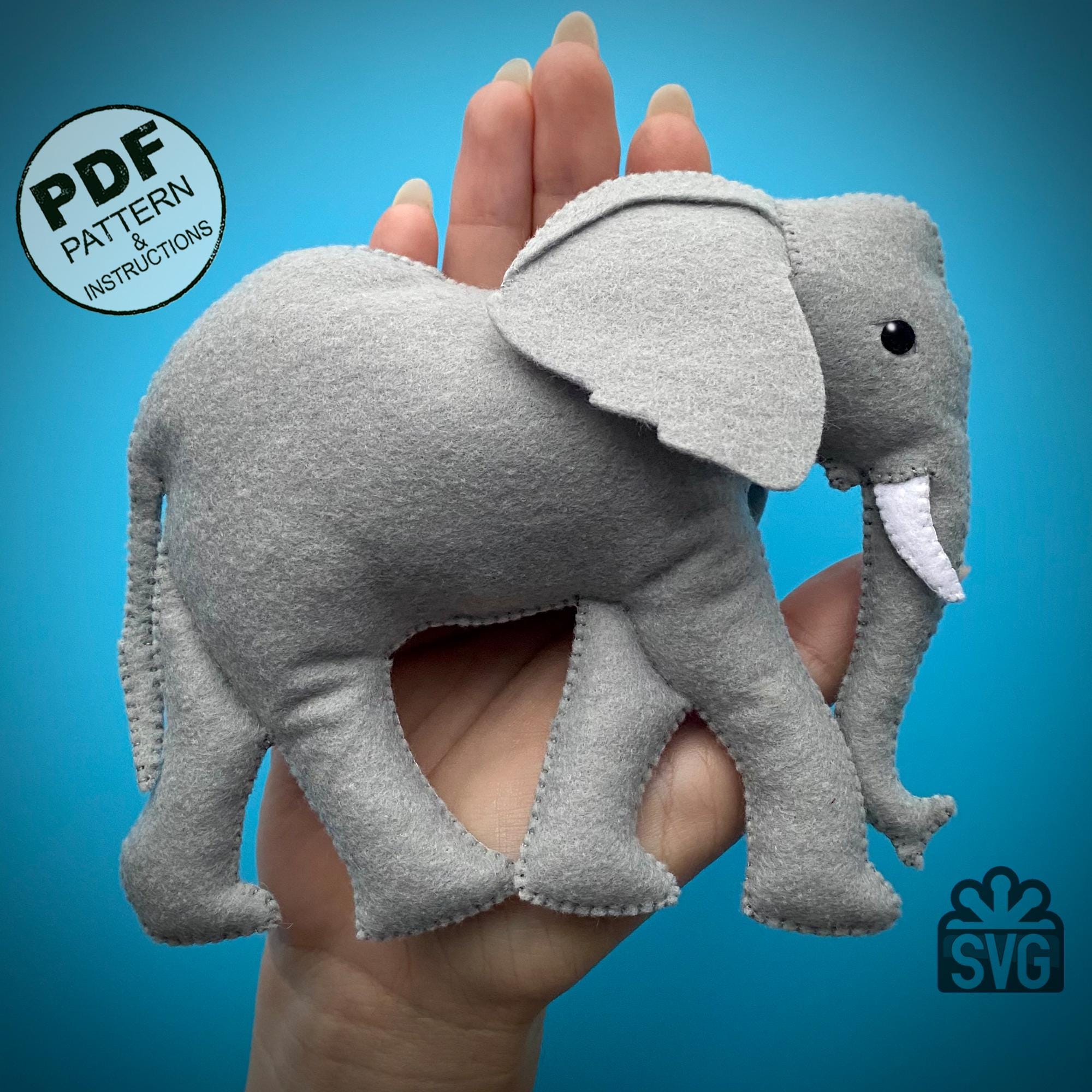 Peluche Elephant Bio sonore pour chiens Martin Sellier