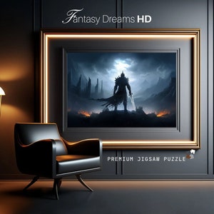Fantasy Ritter Puzzle | Einzigartiges Puzzle für Erwachsene | Familie | Premium-Qualität | 96, 252, 500, 1000 Stück